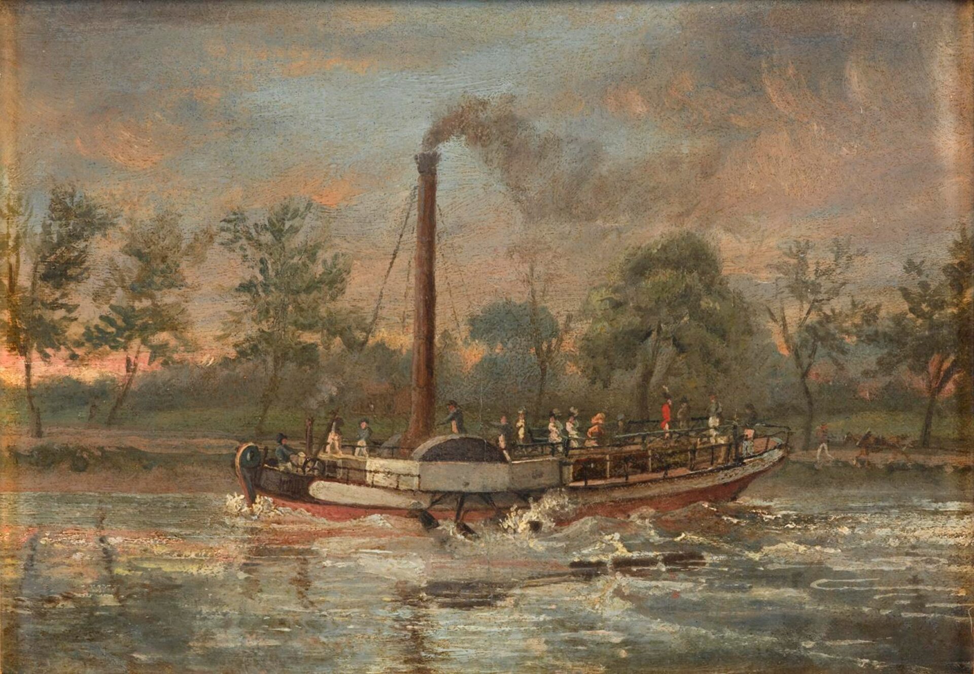 Alexander Nasmyth, The Comet (1816). Science Museum Group.